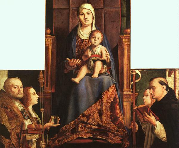 Antonello da Messina San Cassiano Altarpiece Sweden oil painting art